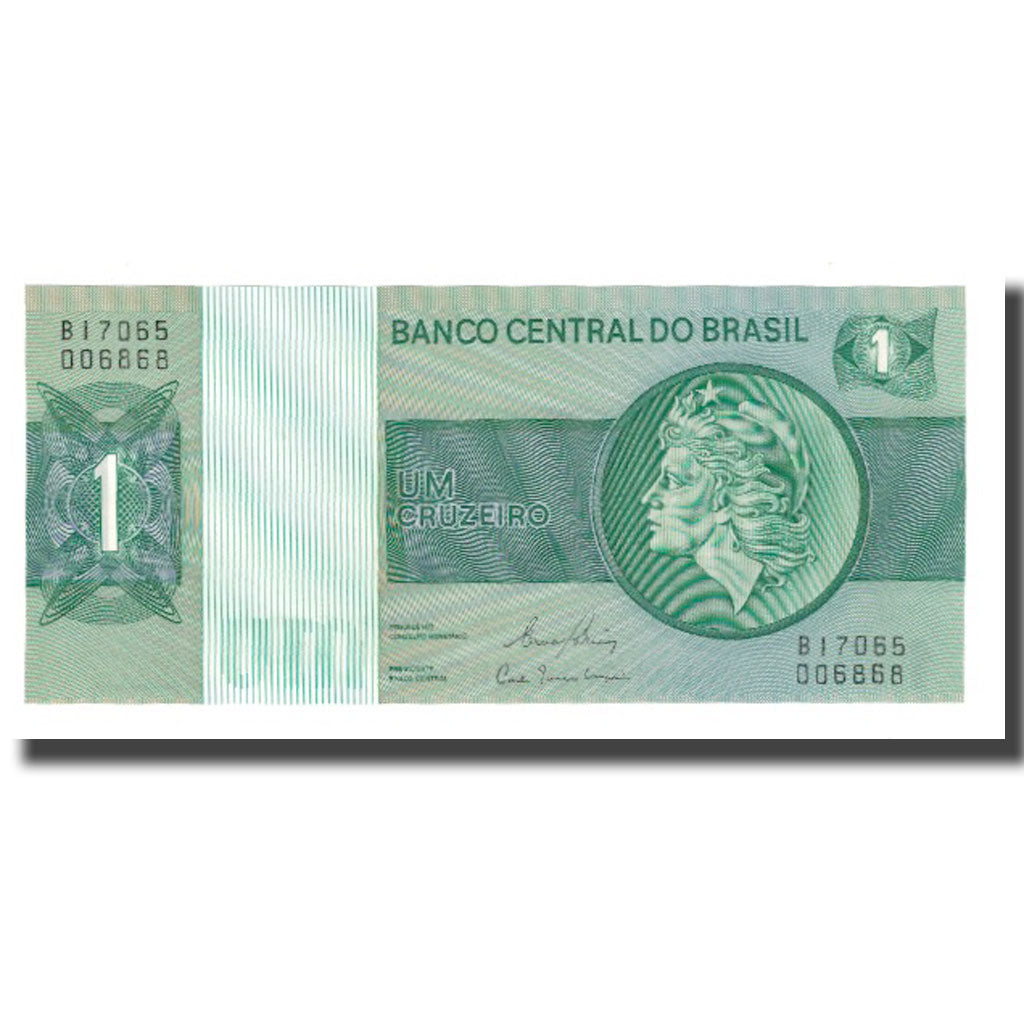 Geldschein, Brasilien, 1 Cruzeiro, Undated (1972-80), KM:191Ab, UNZ