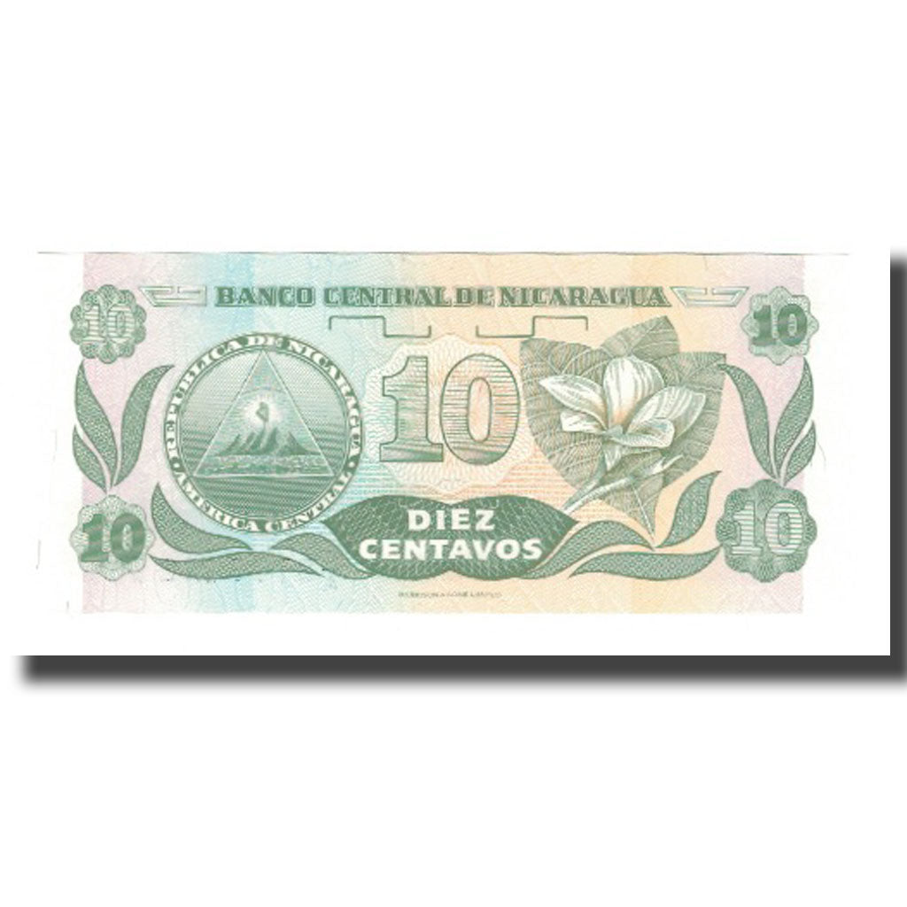 Geldschein, Nicaragua, 10 Centavos, Undated (1991), KM:169a, UNZ