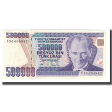 Banknote, Turkey, 500,000 Lira, L.1970, KM:208, UNC(65-70)