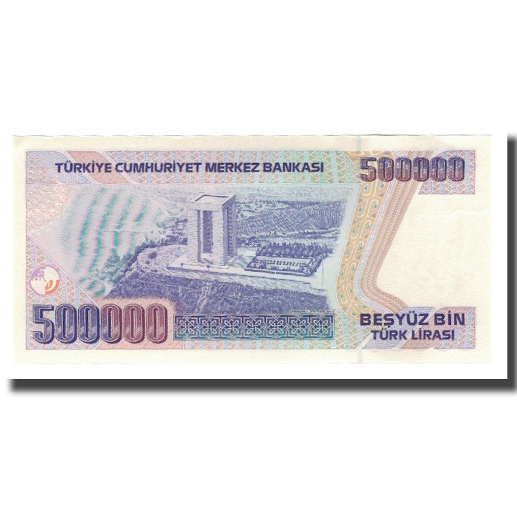 Banknote, Turkey, 500,000 Lira, L.1970, KM:208, UNC(65-70)