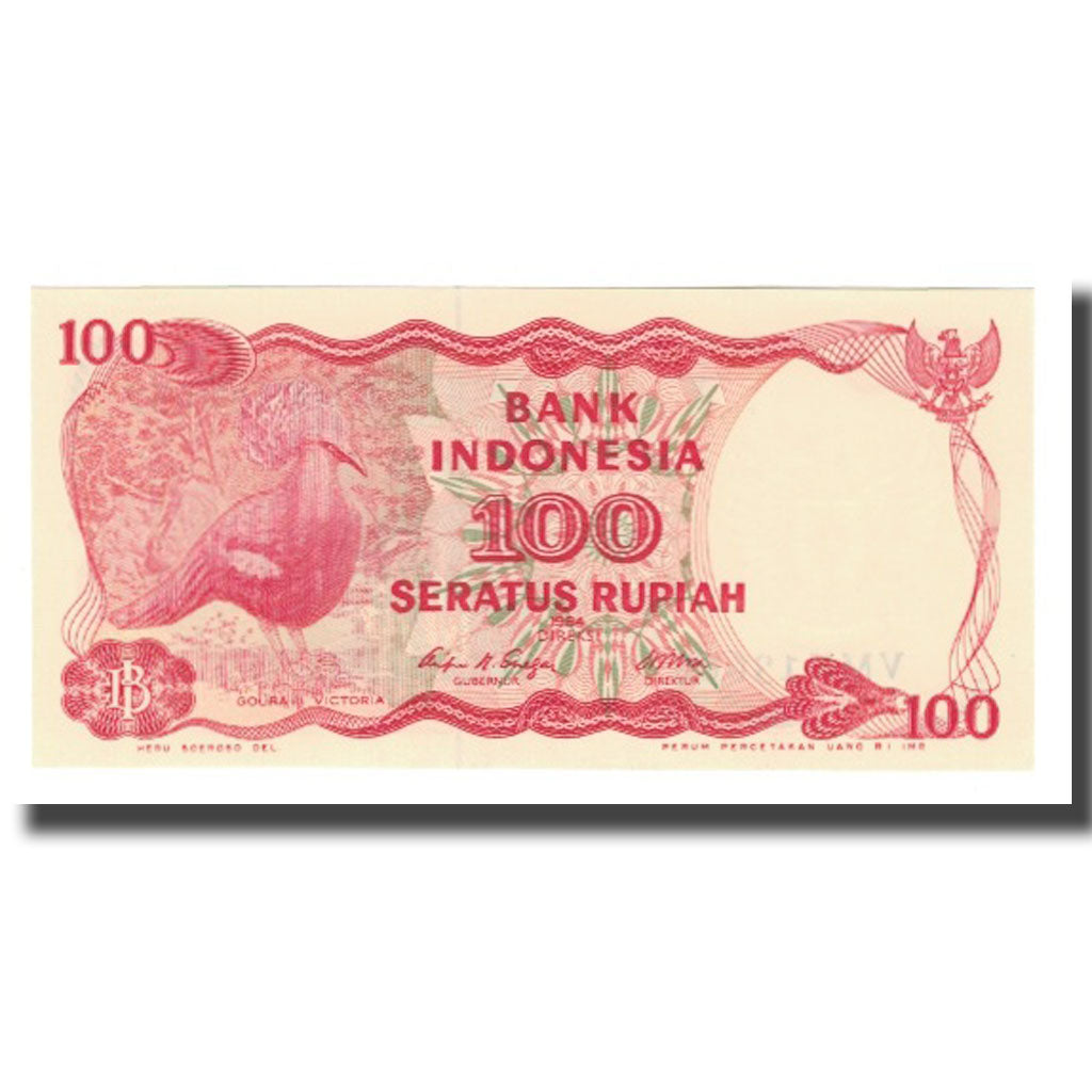 Banknot, Indonesia, 100 Rupiah, 1984, KM:122b, UNC(65-70)