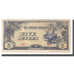 Nota, Birmânia, 5 Rupees, Undated (1942-44), KM:15b, UNC(65-70)