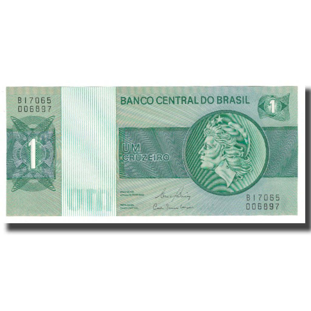Banconote, Brasile, 1 Cruzeiro, Undated (1972-80), KM:191Ac, FDS