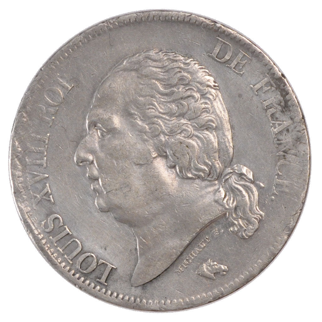 Münze, Frankreich, Louis XVIII, Louis XVIII, 5 Francs, 1817, Paris, SS+