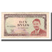 Billete, 10 Sylis, 1960, Guinea, 1960-03-01, KM:16, EBC