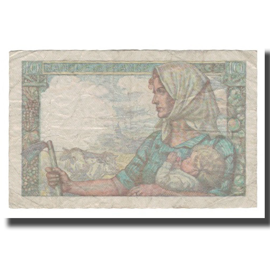 França, 10 Francs, 1945, 1945-04-26, EF(40-45), Fayette:08.14, KM:99e