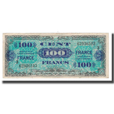 France, 100 Francs, 1944, TTB+, Fayette:VF25.03, KM:123a