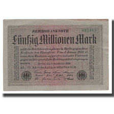 Banconote, Germania, 50 Millionen Mark, 1923, 1923-09-01, KM:109a, BB+