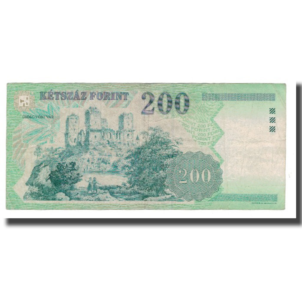Banknote, Hungary, 200 Forint, 1998, KM:178a, VF(30-35)