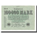 Geldschein, Deutschland, 100,000 Mark, 1923, 1923-07-25, KM:91a, VZ