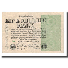 Banknote, Germany, 1 Million Mark, 1923, 1923-08-09, KM:102b, EF(40-45)