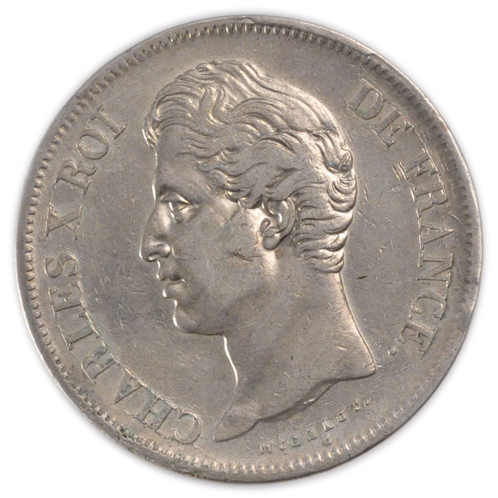 Monnaie, France, Charles X, 5 Francs, 1830, Lille, TTB, Argent, KM:728.13