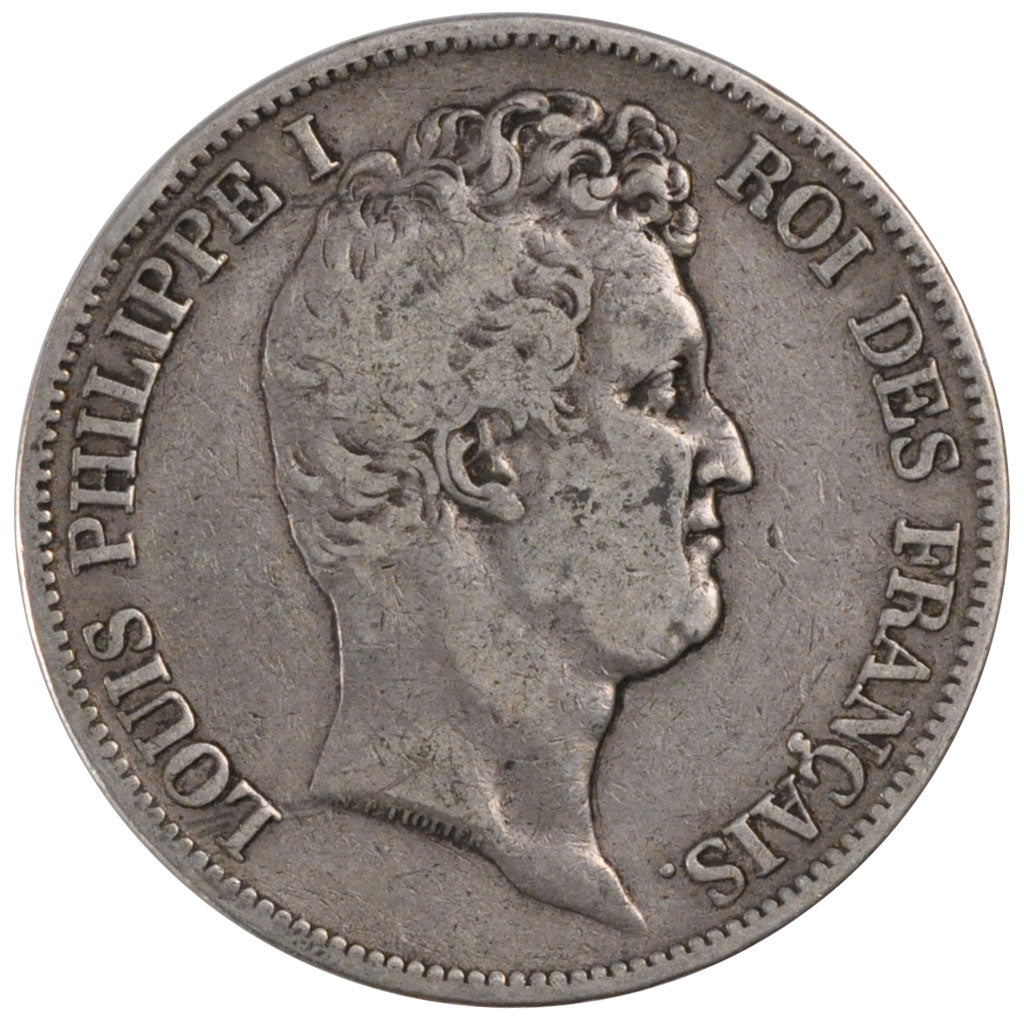 Monnaie, France, Louis-Philippe, 5 Francs, 1831, Nantes, TTB, Argent, KM:735.12