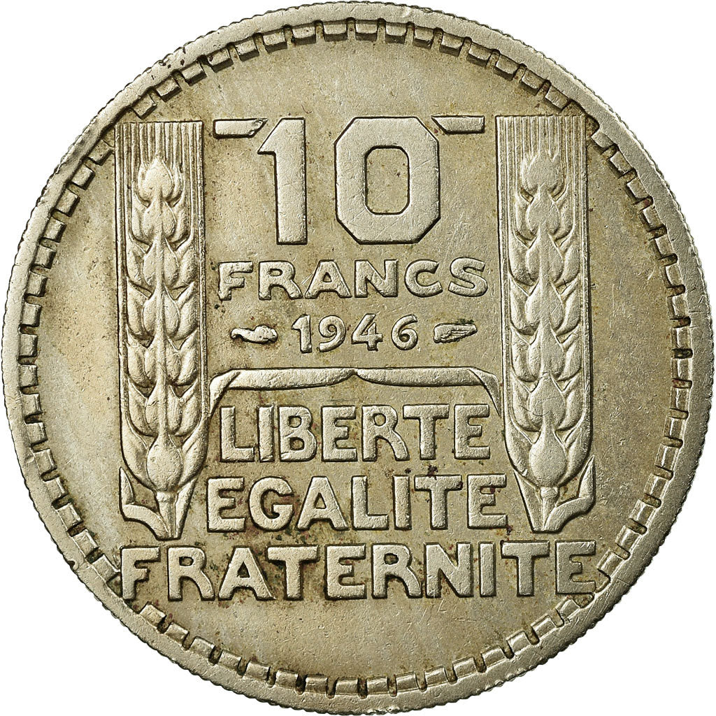 Münze, Frankreich, Turin, 10 Francs, 1946, SS+, Copper-nickel, Gadoury:810