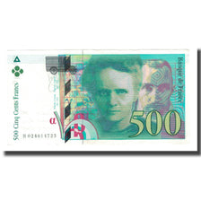 Francia, 500 Francs, Pierre et Marie Curie, 1994, BB, Fayette:76.01, KM:160a