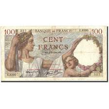 Billet, France, 100 Francs, 1940, 1940-04-04, TTB, Fayette:26.26, KM:94