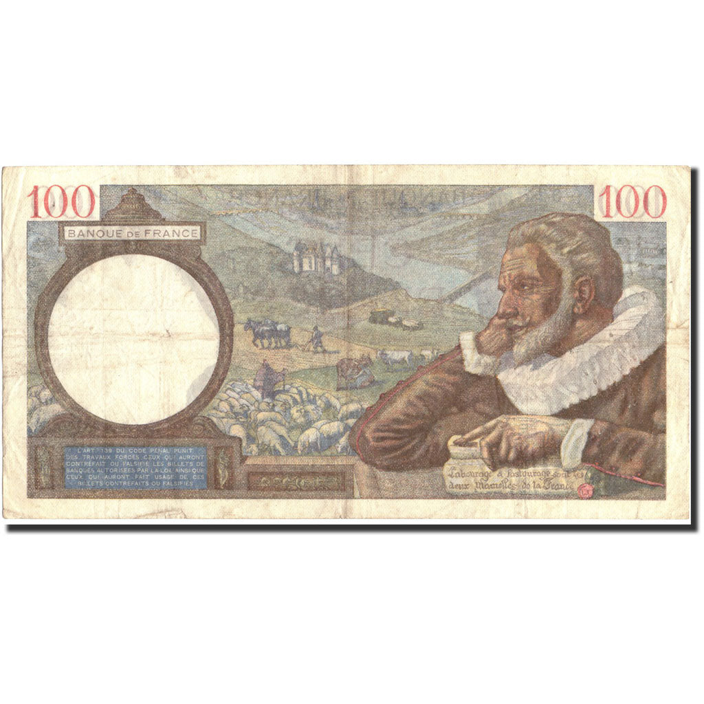 Billet, France, 100 Francs, 1940, 1940-04-04, TTB, Fayette:26.26, KM:94