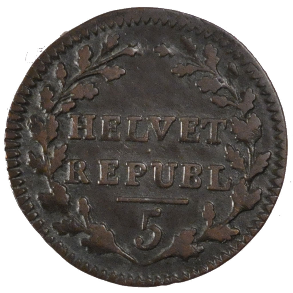 Moneda, Suiza, 1/2 Batzen, 1799, MBC+, Vellón, KM:A6