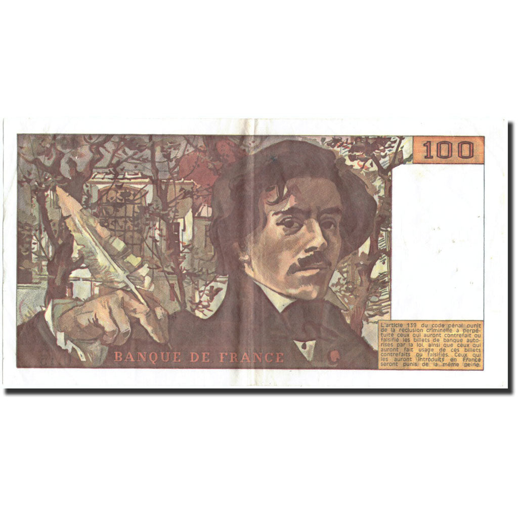 Billet, France, 100 Francs, 1979, 1979, TTB, Fayette:69.2c, KM:154b