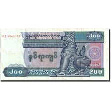 Banknote, Myanmar, 200 Kyats, undated (1991-1998), Undated, KM:75a, EF(40-45)