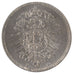 Coin, GERMANY - EMPIRE, Wilhelm I, Mark, 1881, Darmstadt, AU(50-53), Silver
