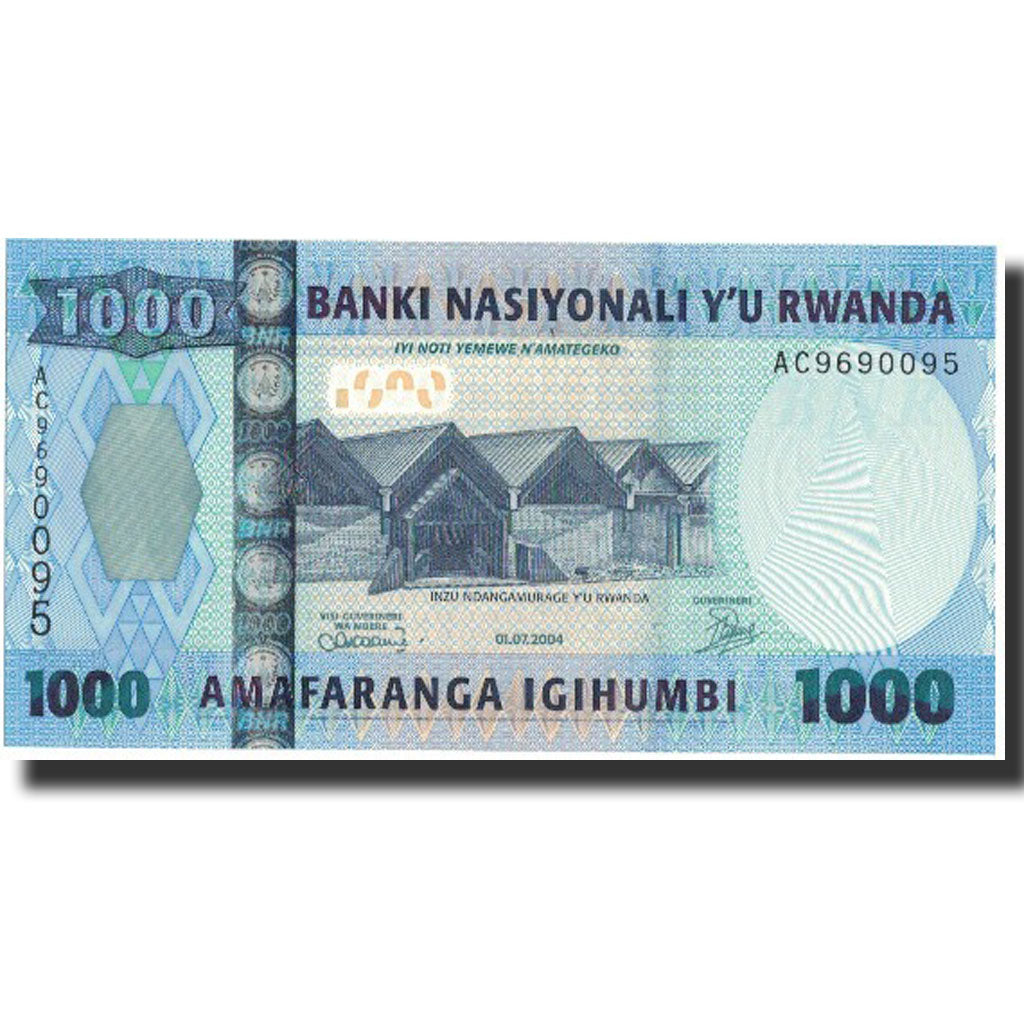 Banknote, Rwanda, 1000 Francs, 2004, 2004-07-01, KM:31a, UNC(65-70)