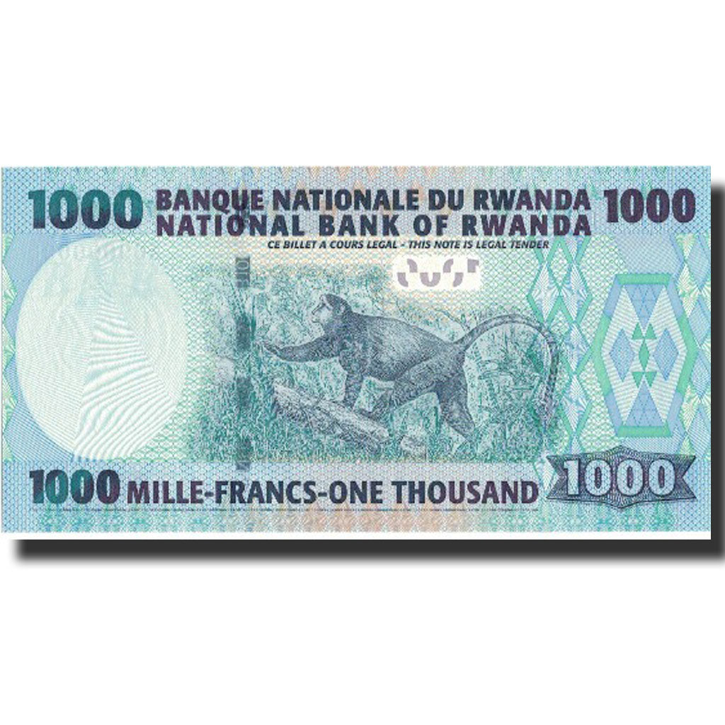 Banknote, Rwanda, 1000 Francs, 2004, 2004-07-01, KM:31a, UNC(65-70)