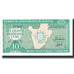 Billete, 10 Francs, 1991, Burundi, KM:33b, 1991-10-01, UNC