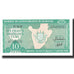 Geldschein, Burundi, 10 Francs, 1991, 1991-10-01, KM:33b, UNZ