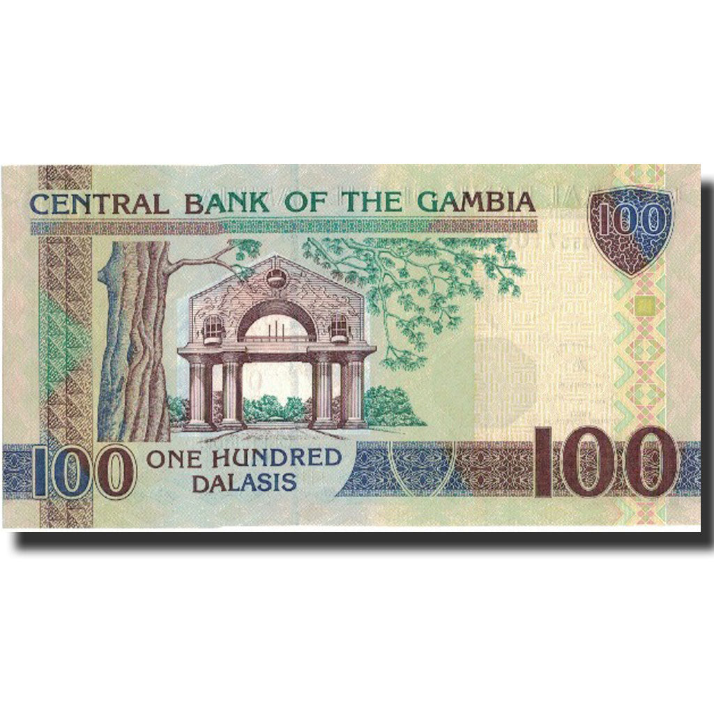 Banknote, Gambia, 100 Dalasis, 2013, 2013, UNC(65-70)