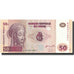 Geldschein, Congo Democratic Republic, 50 Francs, 2000, 2000-01-04, KM:91a, UNZ