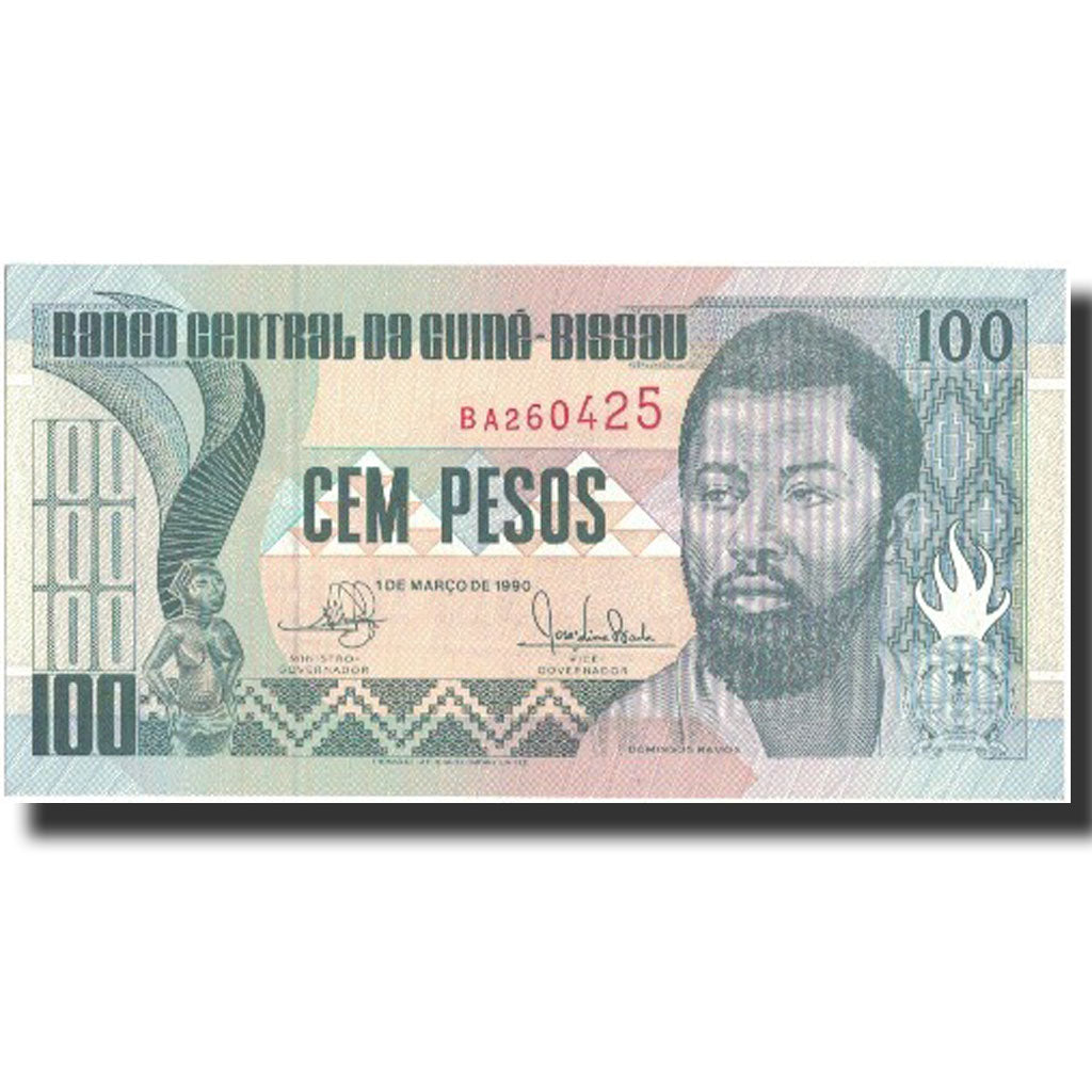 Biljet, Guinee-Bissau, 100 Pesos, 1990, 1990-03-01, KM:11, NIEUW