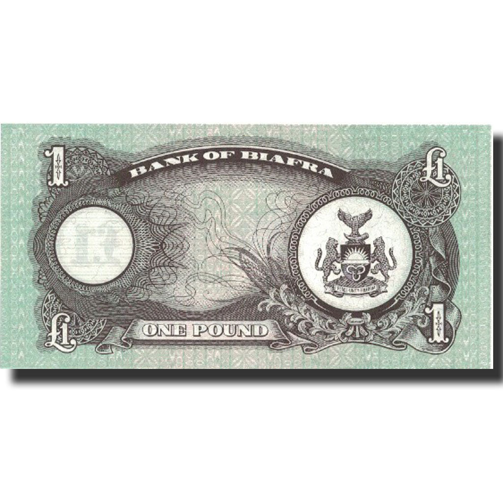 Banknot, Biafra, 1 Pound, 1968-1969, Undated (1968-1969), KM:5a, UNC(64)