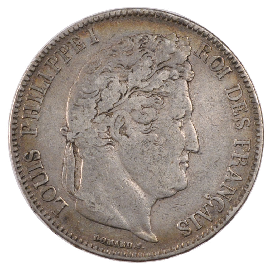 Coin, France, Louis-Philippe, 5 Francs, 1832, Nantes, VF(30-35), Silver