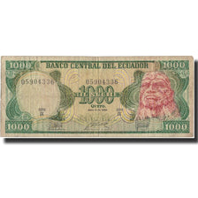 Banknote, Ecuador, 1000 Sucres, 1988, 1988-06-08, KM:125b, VF(30-35)