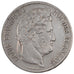 Coin, France, Louis-Philippe, 5 Francs, 1835, Paris, EF(40-45), Silver