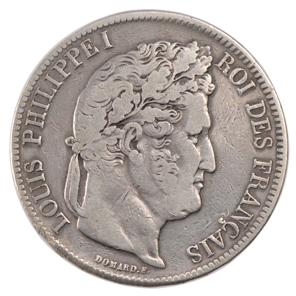 Monnaie, France, Louis-Philippe, 5 Francs, 1840, Strasbourg, TB+, Argent