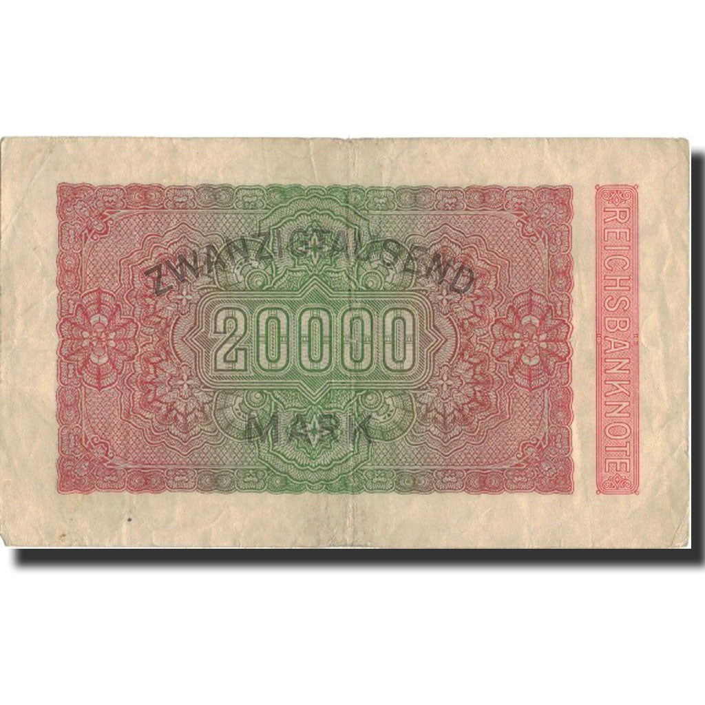 Banknote, Germany, 20,000 Mark, 1923, 1923-02-20, KM:85a, VF(30-35)