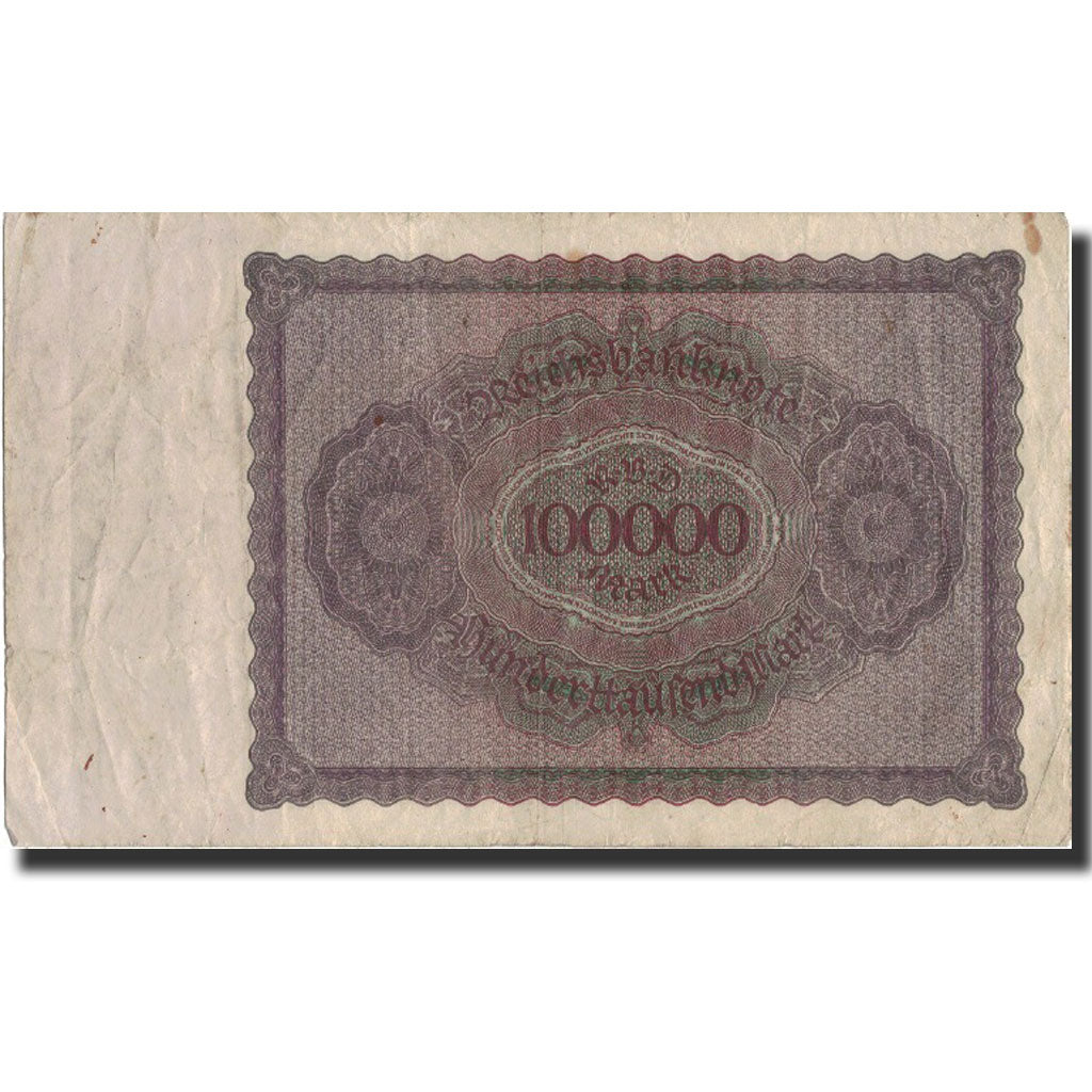 Banknote, Germany, 100,000 Mark, 1923, 1923-02-01, KM:83b, VF(30-35)