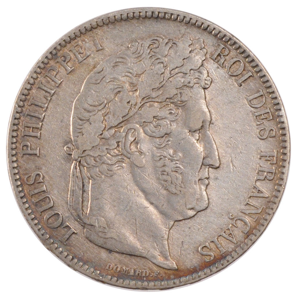 Monnaie, France, Louis-Philippe, 5 Francs, 1841, Strasbourg, TTB+, Argent