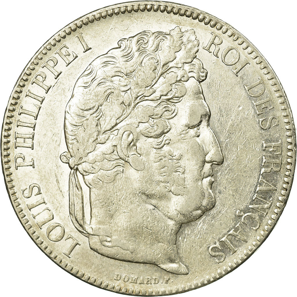 Monnaie, France, Louis-Philippe, 5 Francs, 1842, Paris, SUP, Argent, Gadoury:678