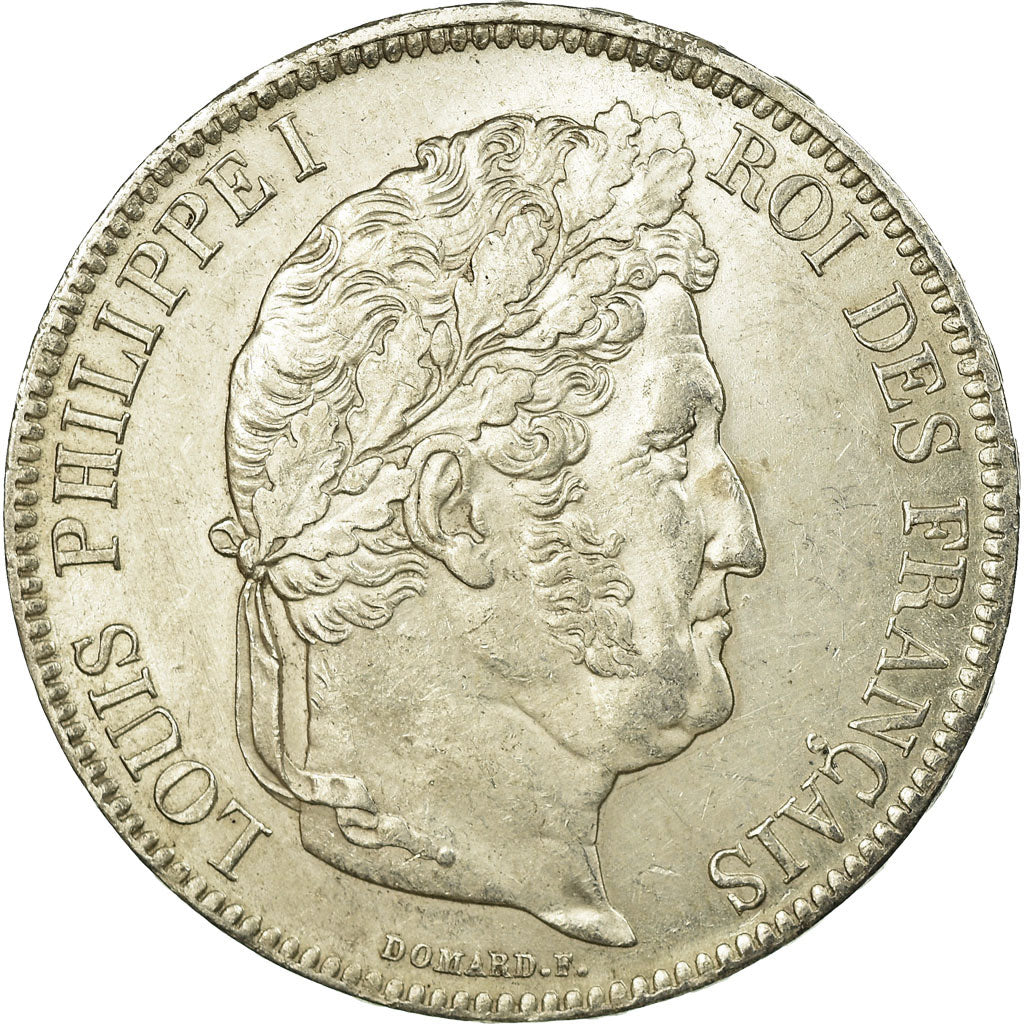Monnaie, France, Louis-Philippe, 5 Francs, 1833, Strasbourg, SUP+, Argent
