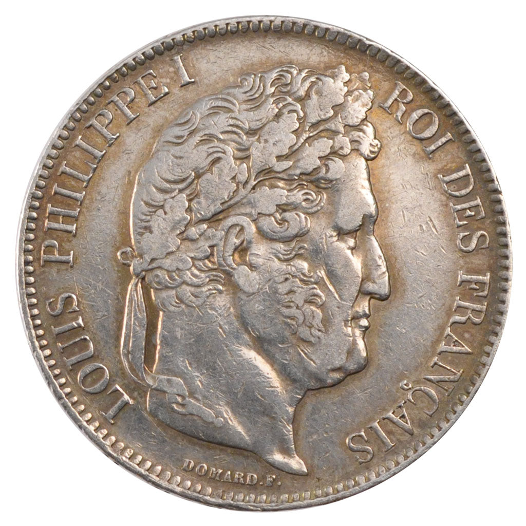 Monnaie, France, Louis-Philippe, 5 Francs, 1843, Rouen, TTB, Argent, KM:749.2