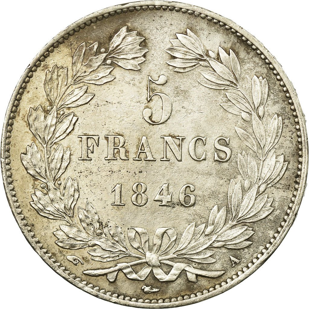 Monnaie, France, Louis-Philippe, 5 Francs, 1846, Paris, SUP, Argent, KM:749.1