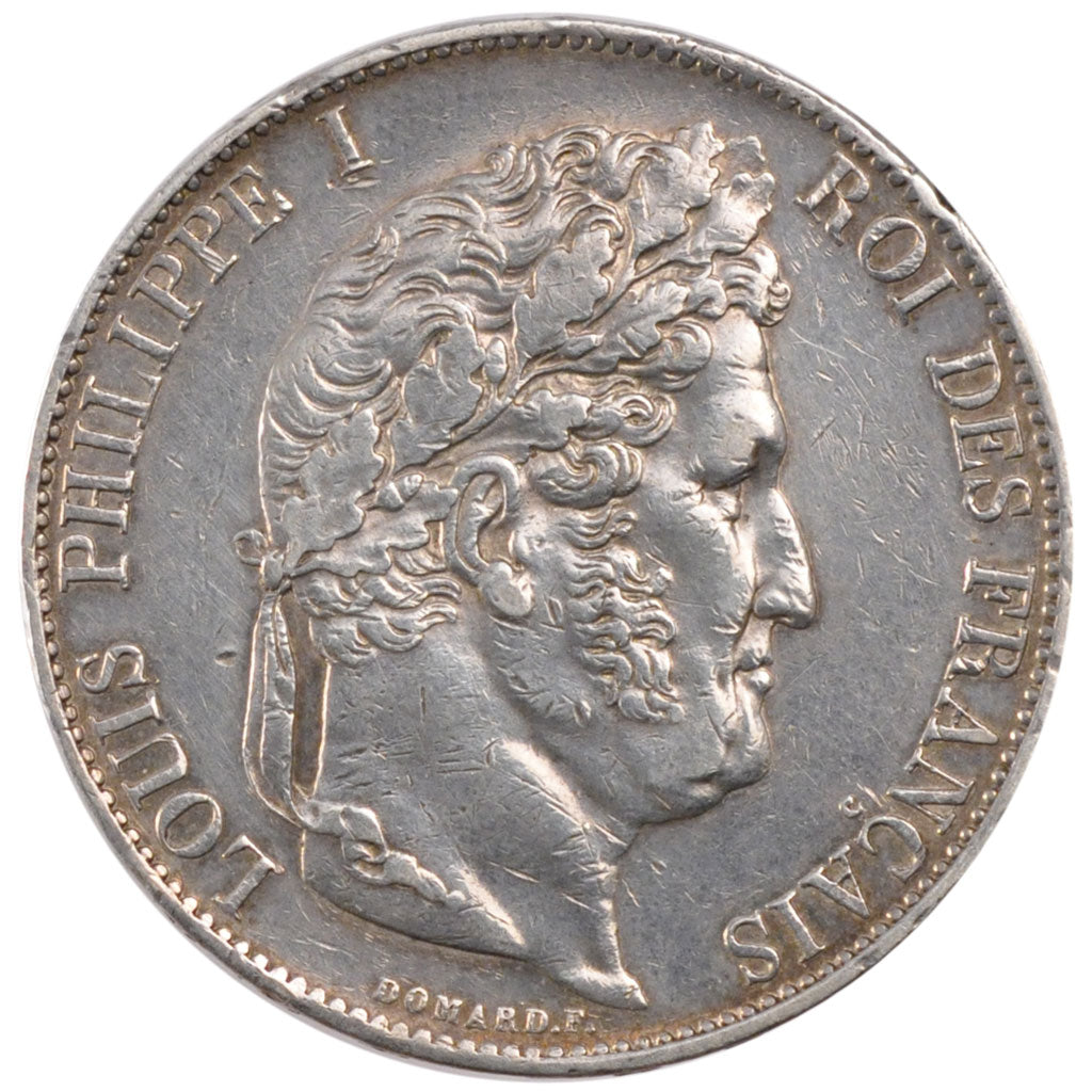 Monnaie, France, Louis-Philippe, 5 Francs, 1846, Bordeaux, TTB, Argent