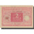 Geldschein, Deutschland, 2 Mark, 1920, 1920-03-01, KM:59, UNZ-