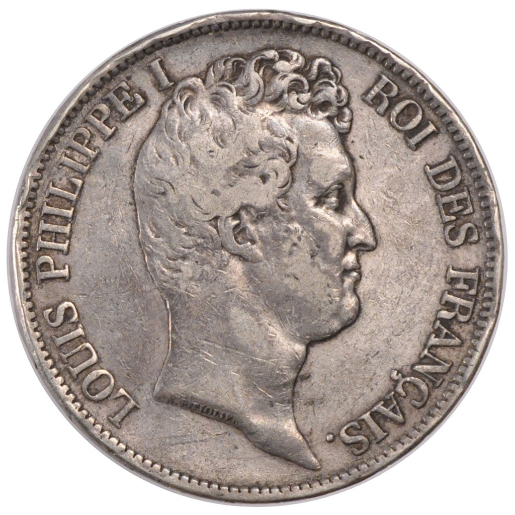 Monnaie, France, Louis-Philippe, 5 Francs, 1831, Strasbourg, TB+, Argent