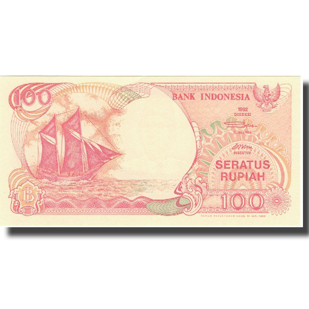 Banconote, Indonesia, 100 Rupiah, 1992, 1992, KM:127d, FDS