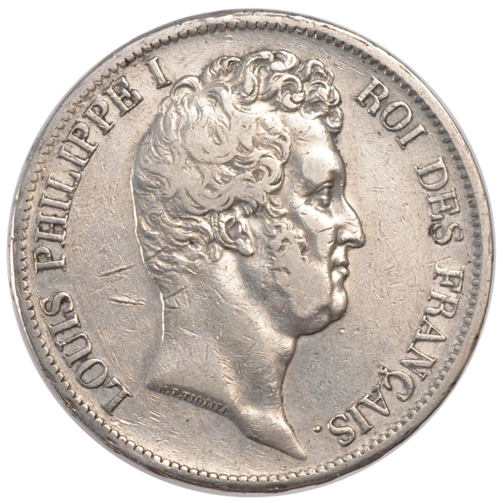 Monnaie, France, Louis-Philippe, 5 Francs, 1831, Lille, TTB, Argent