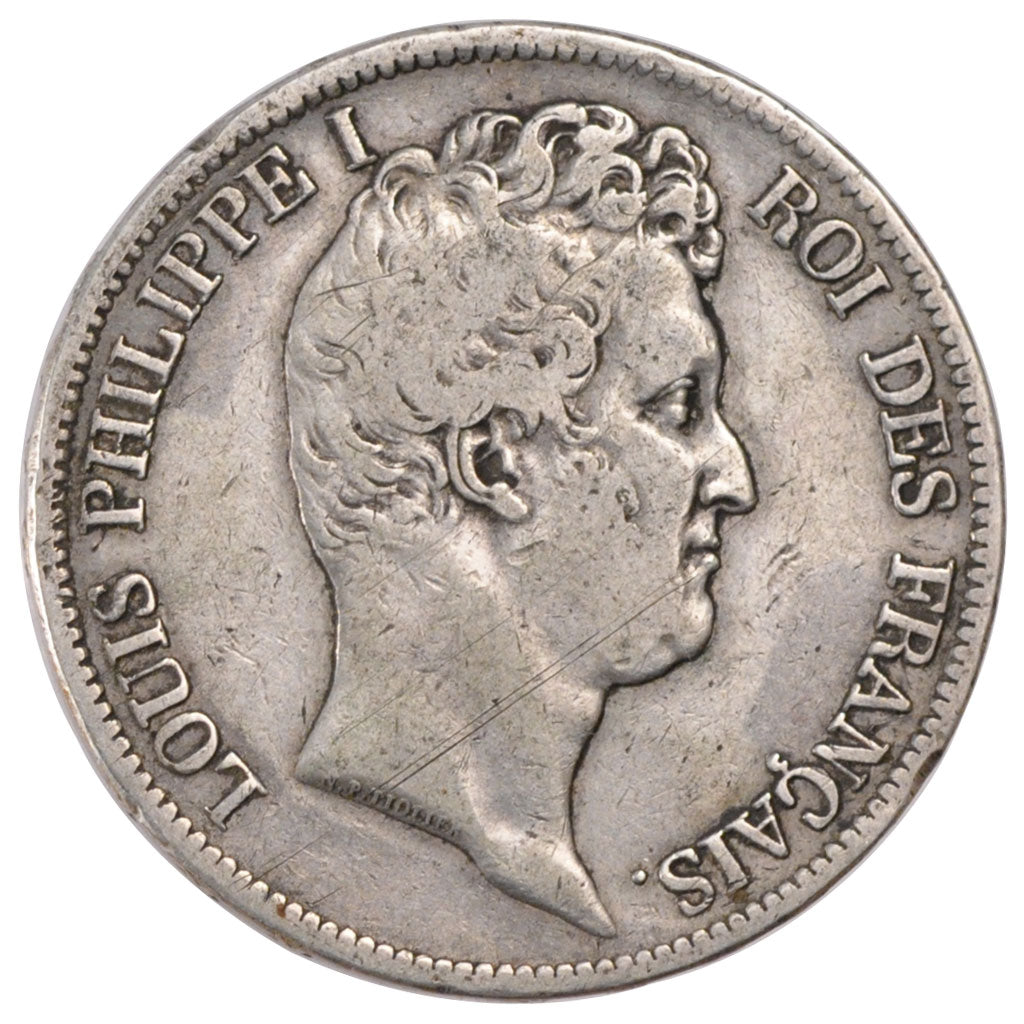 Monnaie, France, Louis-Philippe, 5 Francs, 1831, Lille, TB+, Argent, KM:736.3